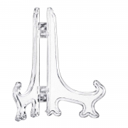 Maitys Plastic Easels Plate Stands Holders Clear Plastic Easels